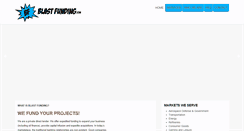 Desktop Screenshot of blastfunding.com